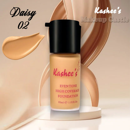 Kashees Eventone High Coverage Liquid Foundation 30ml