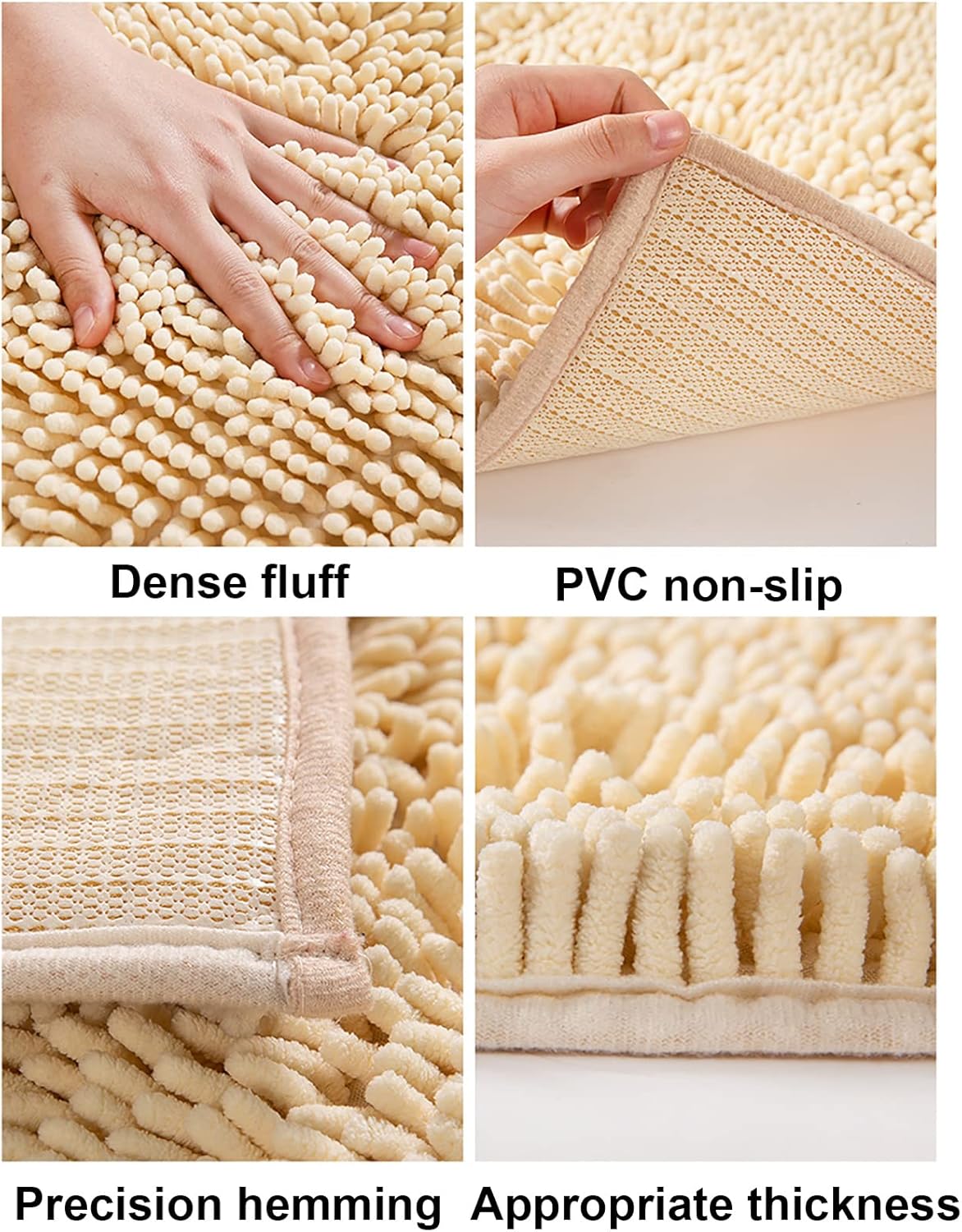 Nonslip Water Absorbent Microfiber Door Away Mats